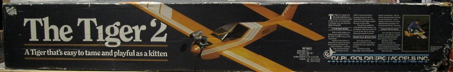 Carl Goldberg Models The Tiger 2 - 61 inch Wingspan R/C Aircraft plastic model kit